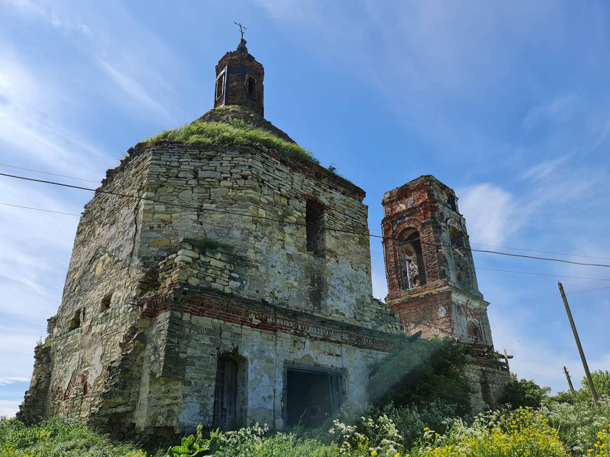 Церковь Троицы Живоначальной, Тормасово (Ефремов, город, Тульская область). фасады