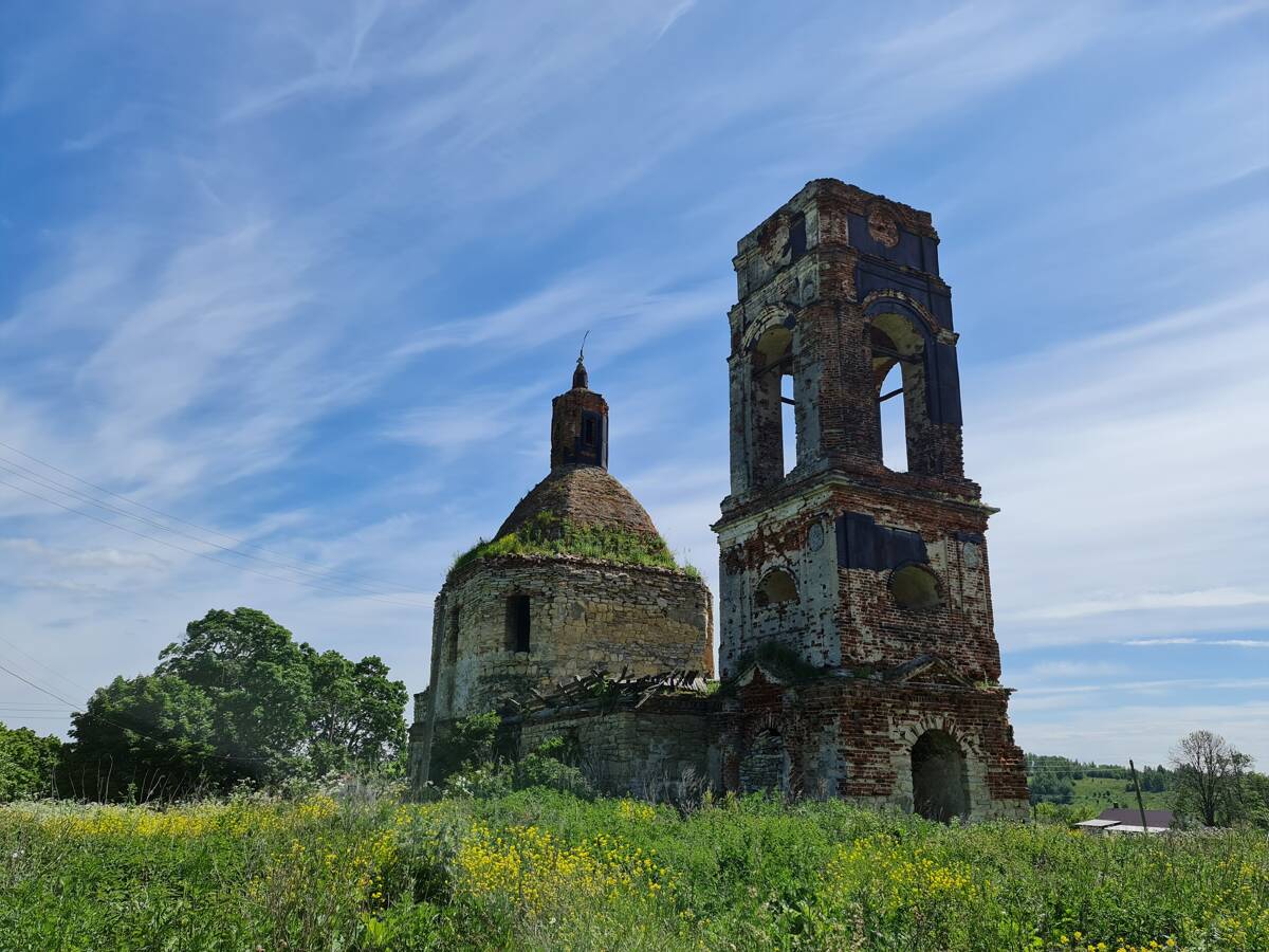 Церковь Троицы Живоначальной, Тормасово (Ефремов, город, Тульская область). фасады