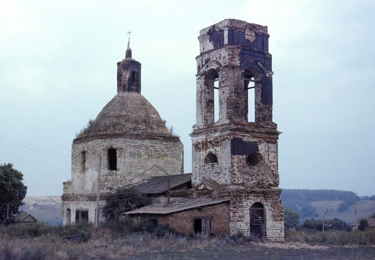 фасады. Церковь Троицы Живоначальной, Тормасово (Ефремовский район, Тульская область)