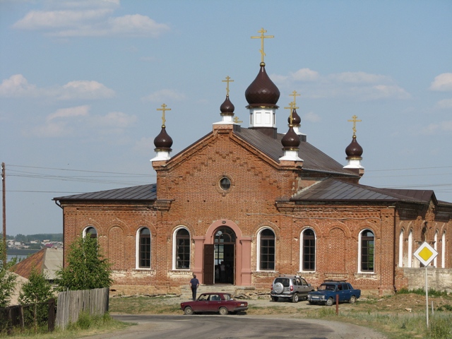 Губернское (Беспаловка). Церковь Георгия Победоносца. фасады