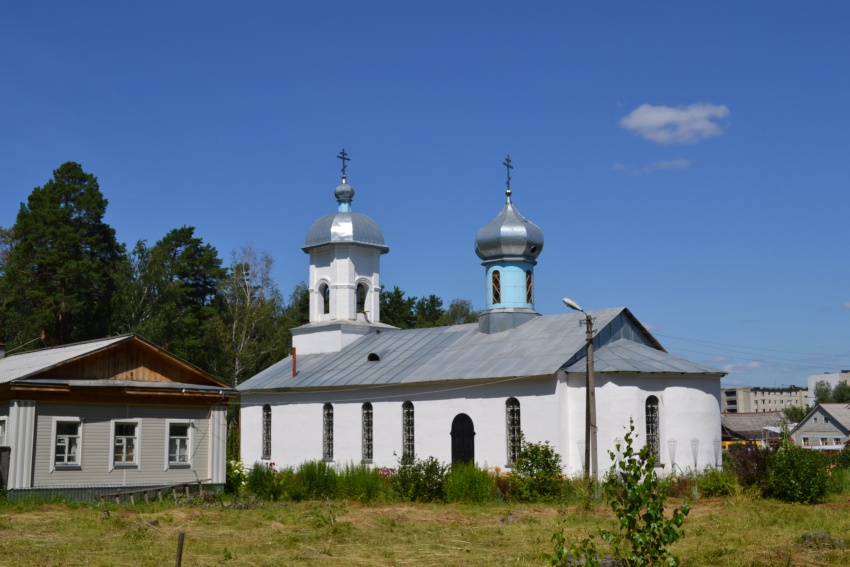 Церковь Воскресения Христова, Никольск (Никольский район, Пензенская область). общий вид в ландшафте