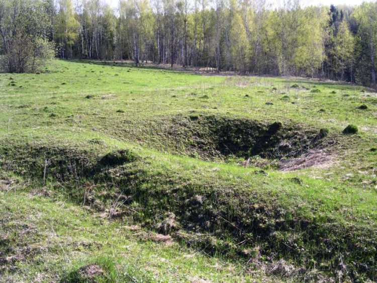 Сетунь, урочище. Церковь Успения Пресвятой Богородицы. дополнительная информация, здесь был алтарь