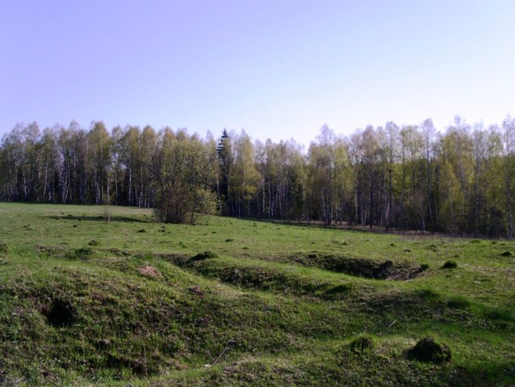 Церковь Успения Пресвятой Богородицы, Сетунь, урочище (Малоярославецкий район, Калужская область). дополнительная информация, место церкви 