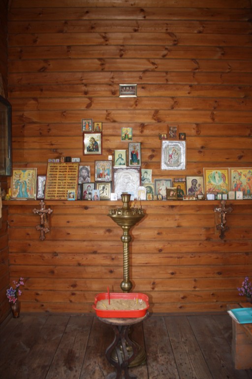 Часовня Параскевы Пятницы, Солослово (Одинцовский городской округ и ЗАТО Власиха, Краснознаменск, Московская область). интерьер и убранство