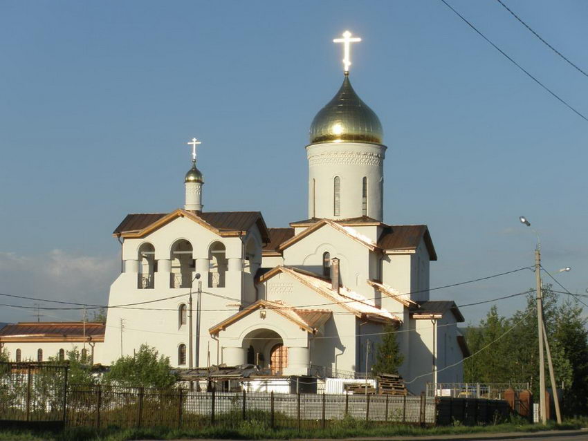 Церковь Явления Пресвятой Богородицы Сергию и Михею Радонежским при детском доме для слепоглухих детей, Сергиев Посад (Сергиево-Посадский городской округ, Московская область). фасады