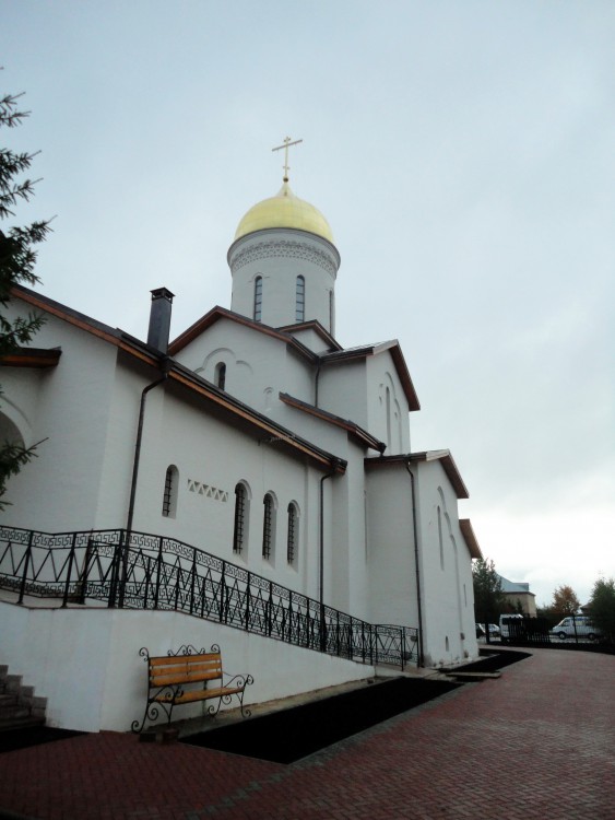 Церковь Явления Пресвятой Богородицы Сергию и Михею Радонежским при детском доме для слепоглухих детей, Сергиев Посад (Сергиево-Посадский городской округ, Московская область). фасады
