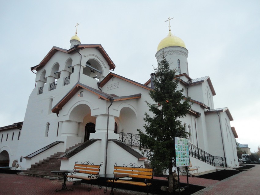 Церковь Явления Пресвятой Богородицы Сергию и Михею Радонежским при детском доме для слепоглухих детей, Сергиев Посад (Сергиево-Посадский городской округ, Московская область). фасады