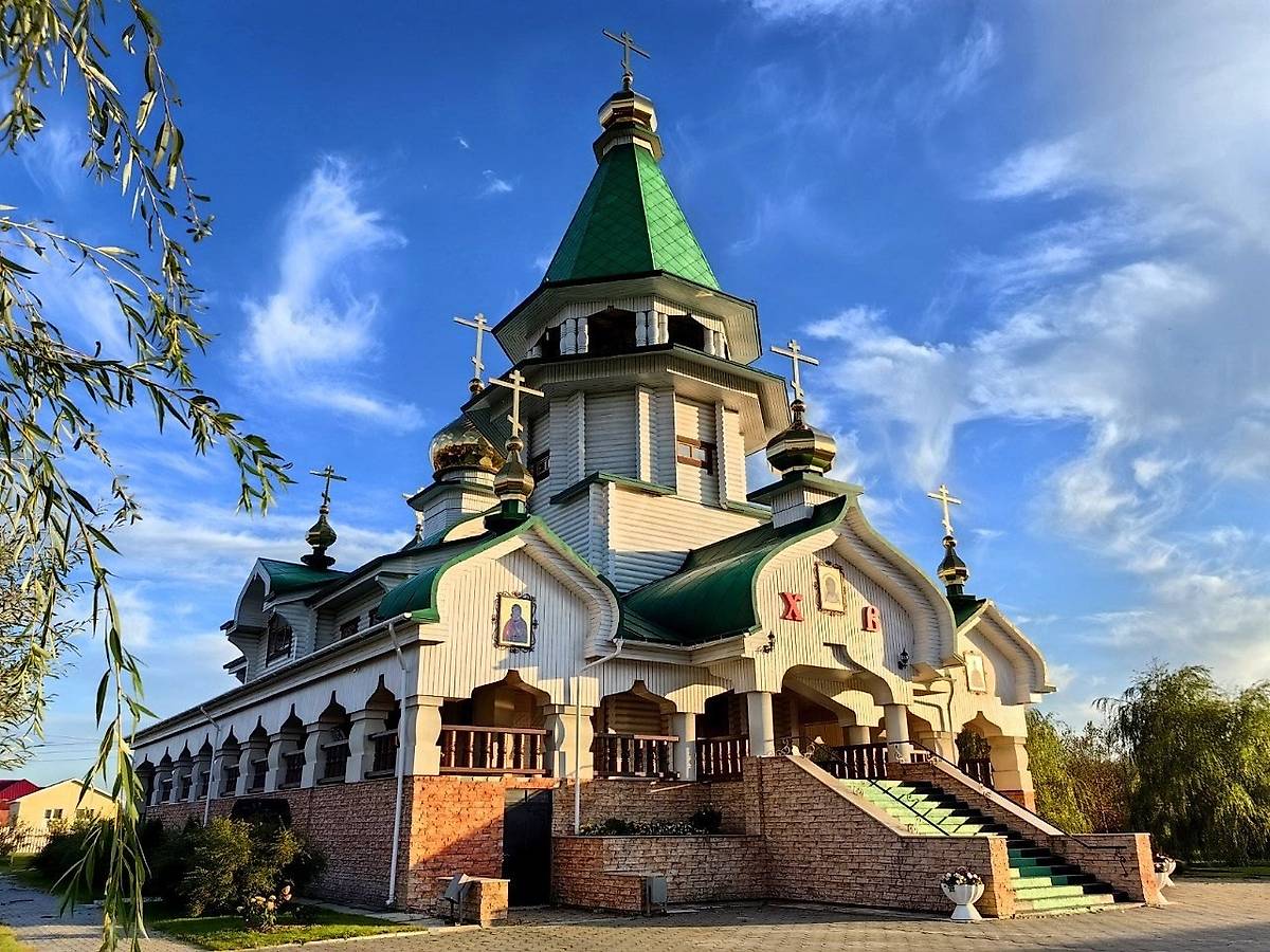 фасады. Церковь Александра Невского, Троицкое (Анива, город, Сахалинская область)