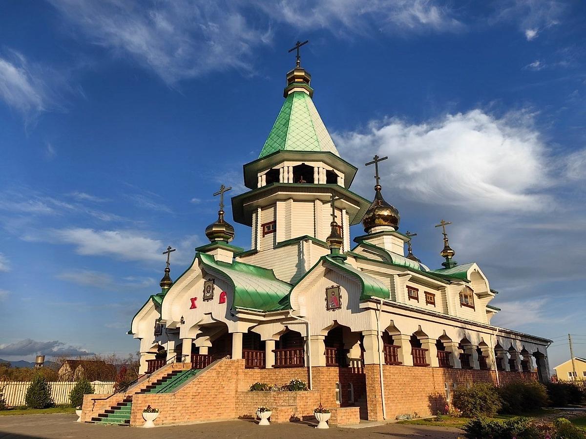 фасады. Церковь Александра Невского, Троицкое (Анива, город, Сахалинская область)