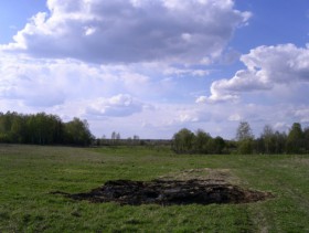 Воскресенск, урочище. Церковь Воздвижения Креста Господня