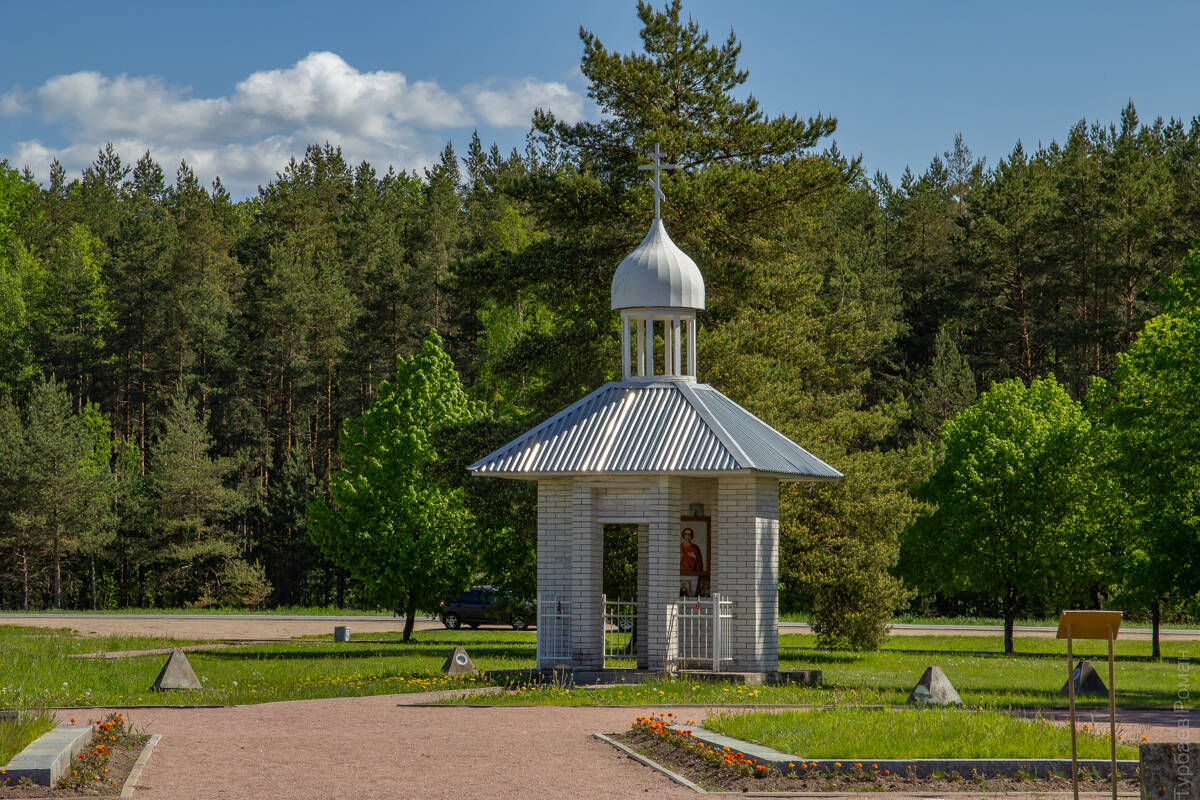 Часовня Георгия Победоносца, Кировск (Кировский район, Ленинградская область). фасады, Вид с запада