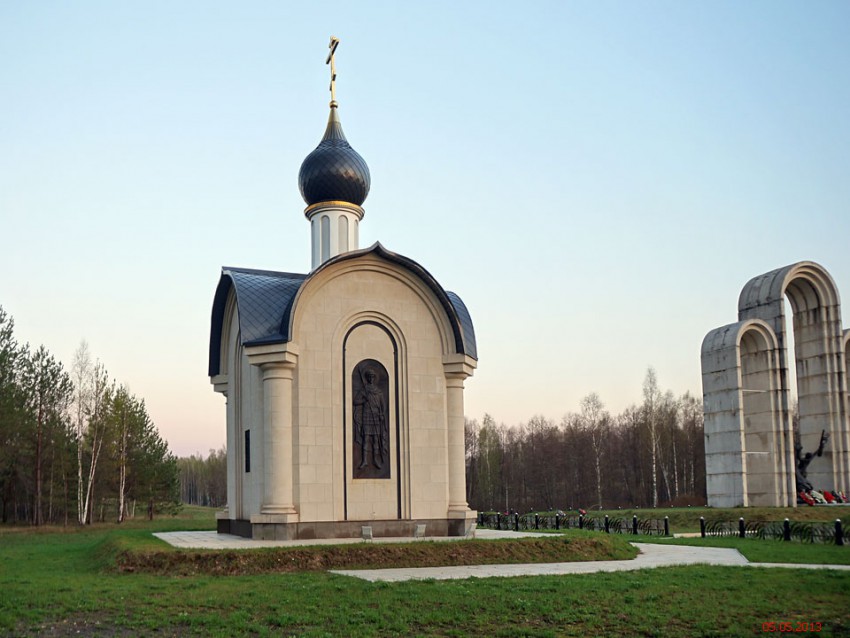 Часовня Георгия Победоносца, Барсуки (Мосальский район, Калужская область). фасады
