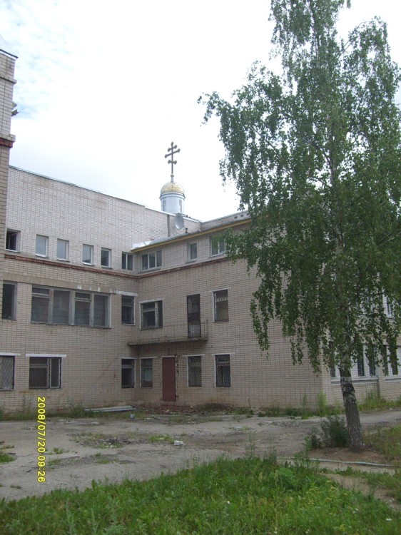 Церковь Собора Ивановских святых при семинарии, Иваново (Иваново, город, Ивановская область). общий вид в ландшафте, Свято-Алексеевская Иваново-Возн. духовная семинария.