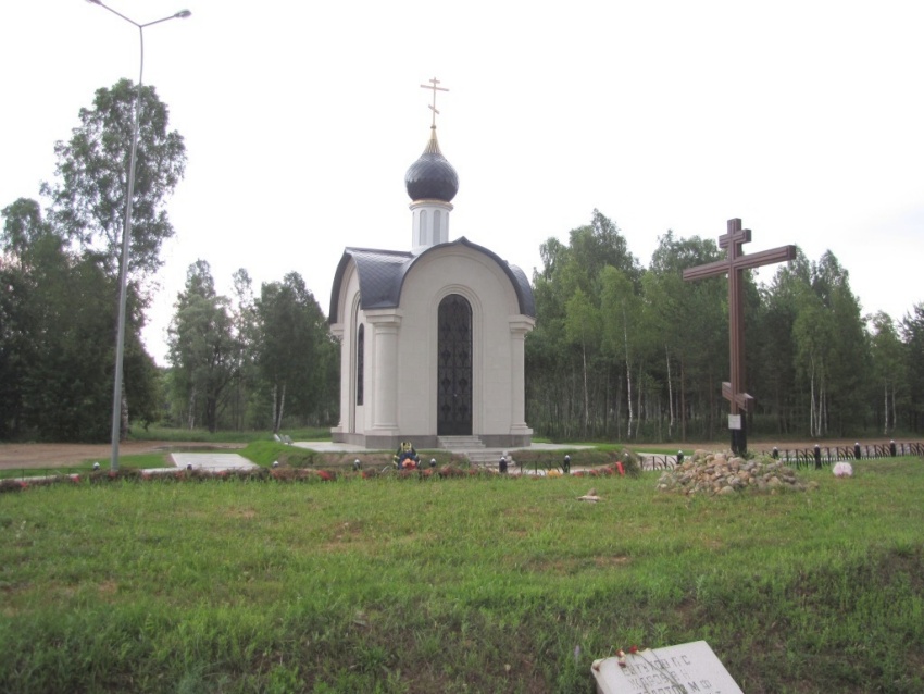 Часовня Георгия Победоносца, Барсуки (Мосальский район, Калужская область). фасады