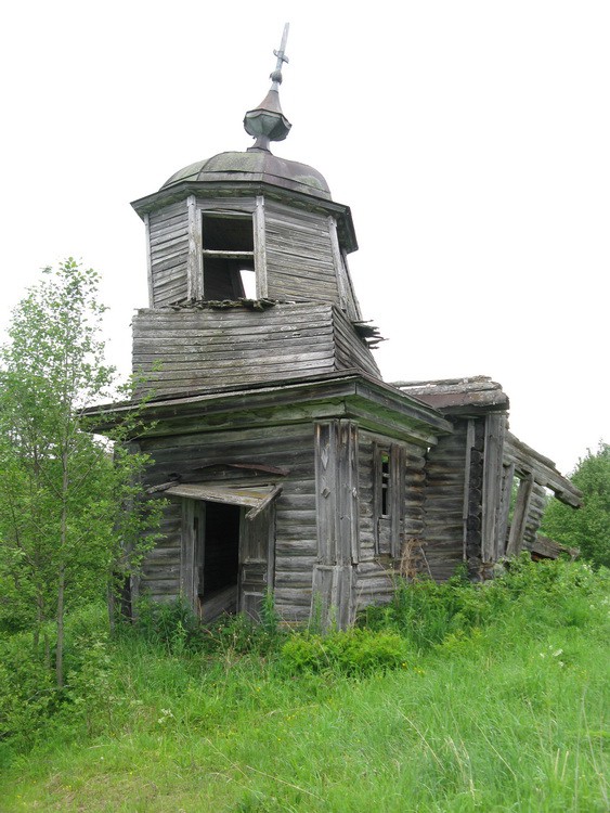 Часовня Иоанна Богослова, Киняково (Каргопольский район, Архангельская область). фасады