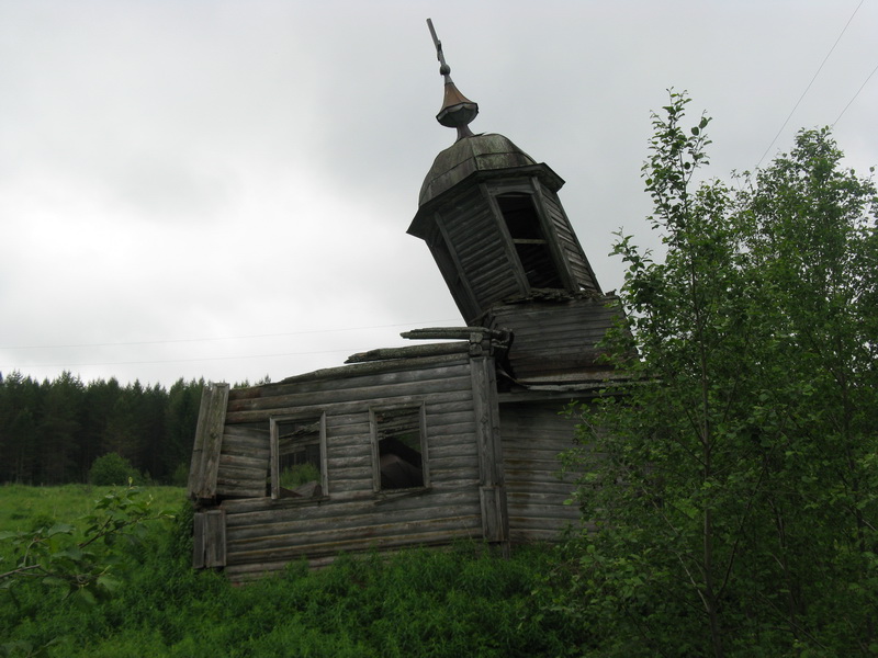 Часовня Иоанна Богослова, Киняково (Каргопольский район, Архангельская область). фасады