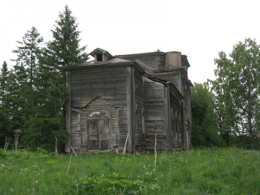 Жуковская (Ловзанга). Церковь Николая Чудотворца. фасады