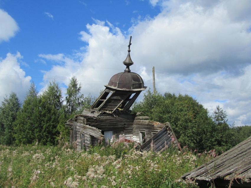 Киняково. Часовня Иоанна Богослова. фасады, вид с востока