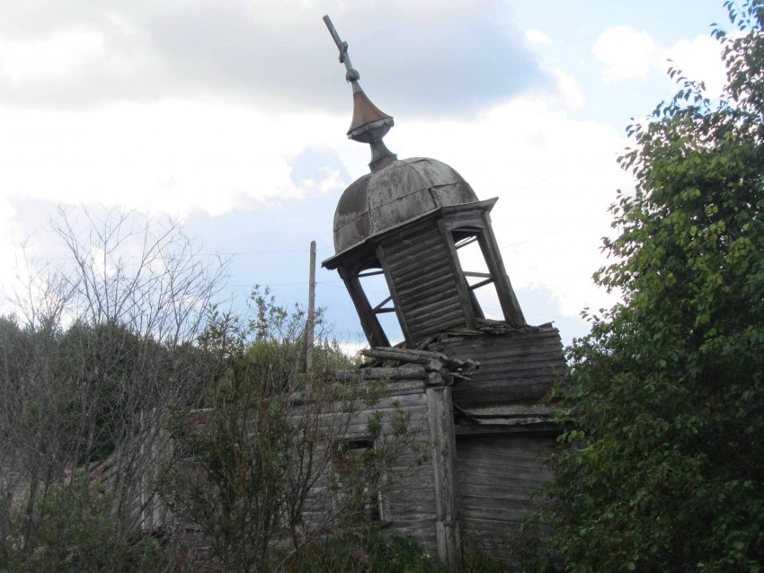 Часовня Иоанна Богослова, Киняково (Каргопольский район, Архангельская область). фасады, вид с севера