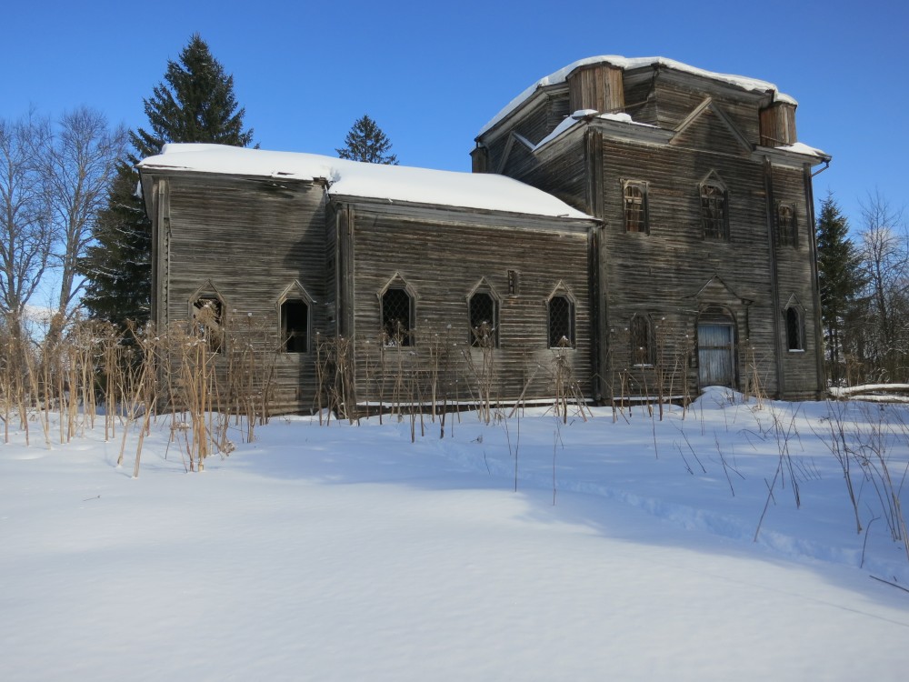 Жуковская (Ловзанга). Церковь Николая Чудотворца. фасады