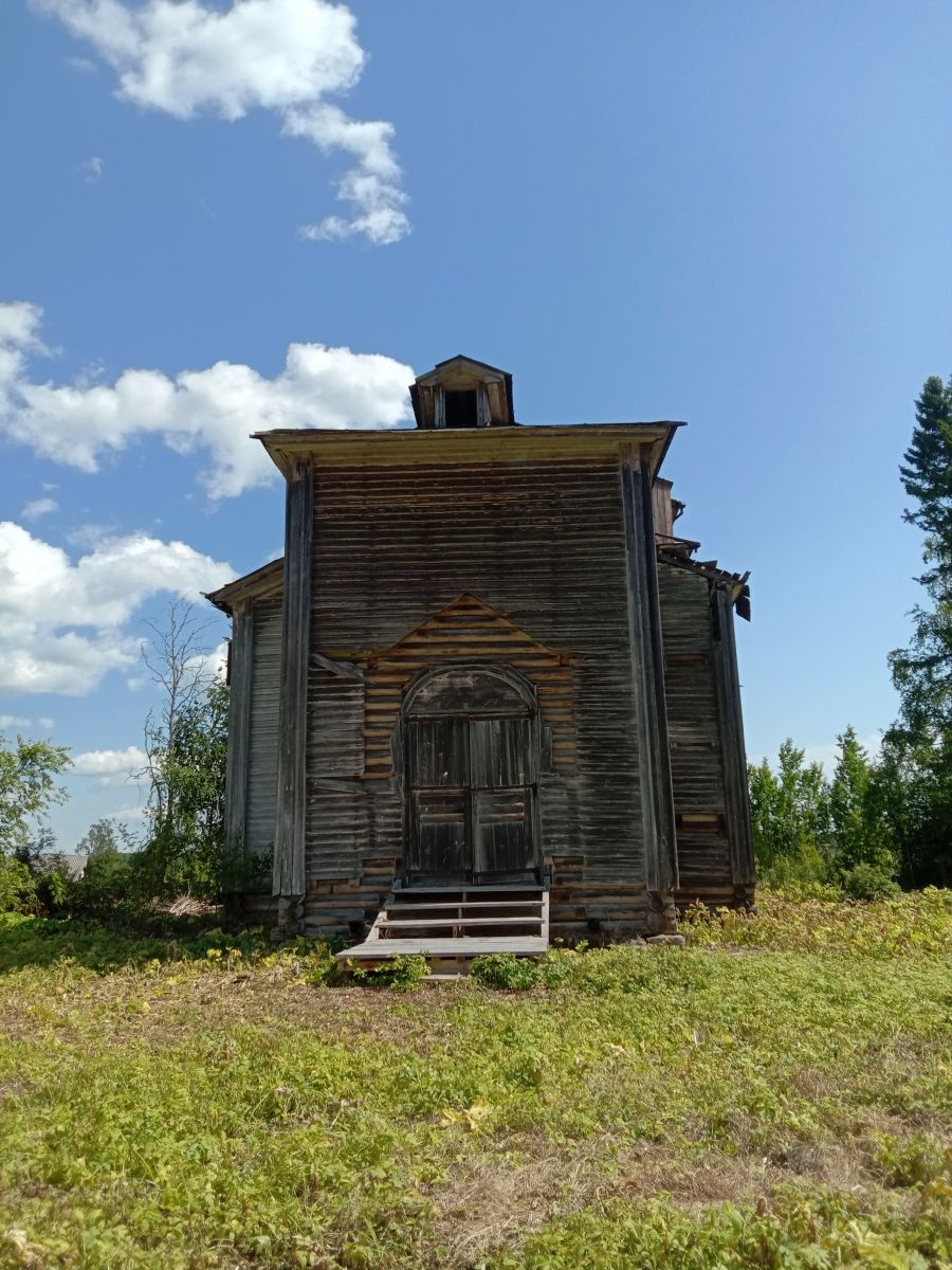 Церковь Николая Чудотворца, Жуковская (Ловзанга) (Каргопольский район, Архангельская область). фасады