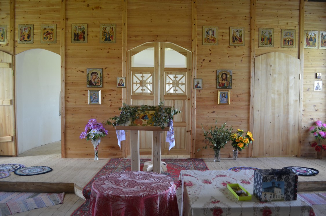 Церковь Николая Чудотворца, Тихманьга (Каргопольский район, Архангельская область). интерьер и убранство, Вид на алтарь