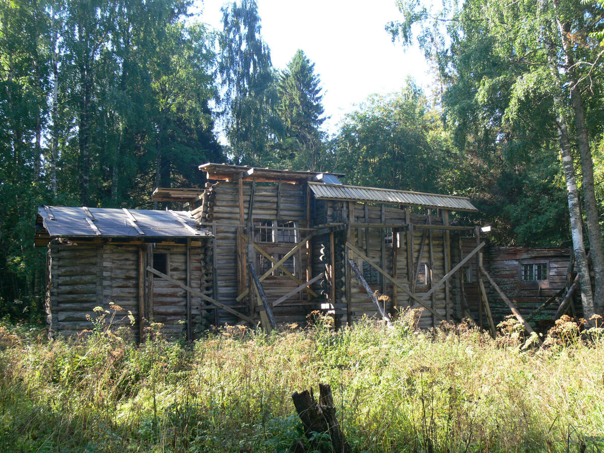 Церковь Илии Пророка, Лукостровская, урочище (Пудожский район, Республика Карелия). фасады, вид с севера