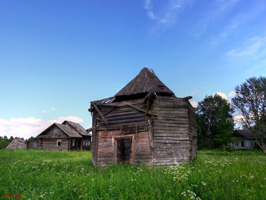 Неизвестная часовня, Заморино (Фировский район, Тверская область). фасады
