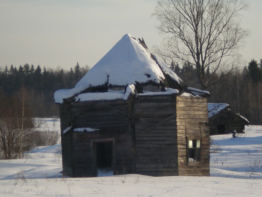 Неизвестная часовня, Заморино (Фировский район, Тверская область). фасады