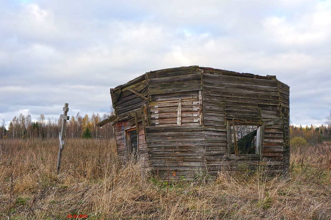 Неизвестная часовня, Заморино (Фировский район, Тверская область). фасады