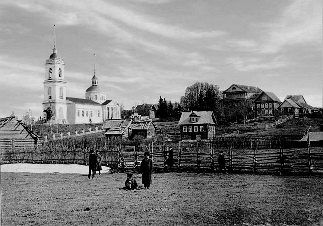 Церковь Рождества Пресвятой Богородицы, Рождество (Фировский район, Тверская область). архивная фотография, 1900—1917 год. Автор:А.А. Нефедов с сайта https://pastvu.com/p/329872