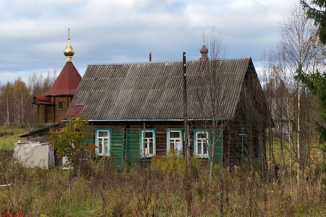 Церковь Серафима Саровского, Жабны (Фировский район, Тверская область). фасады