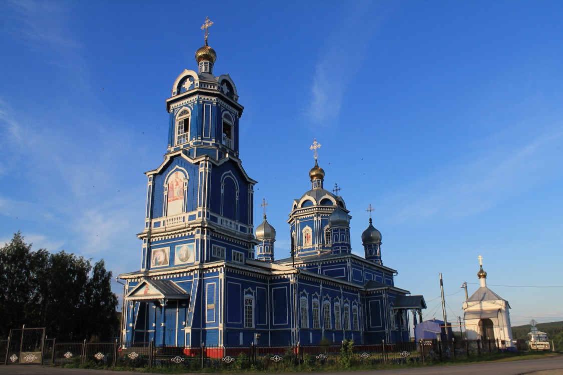 Оськино. Церковь Николая Чудотворца. фасады