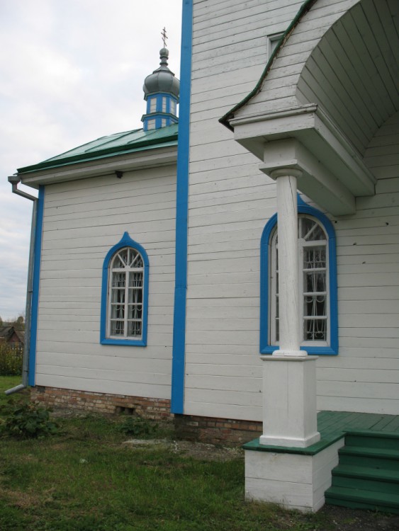 Церковь Богоявления Господня (старая), Прислониха (Карсунский район, Ульяновская область). архитектурные детали, Столб северного крыльца