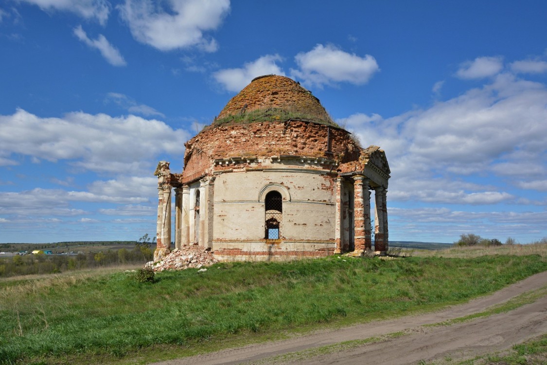 Коптевка. Церковь Рождества Христова. фасады, Вид с востока