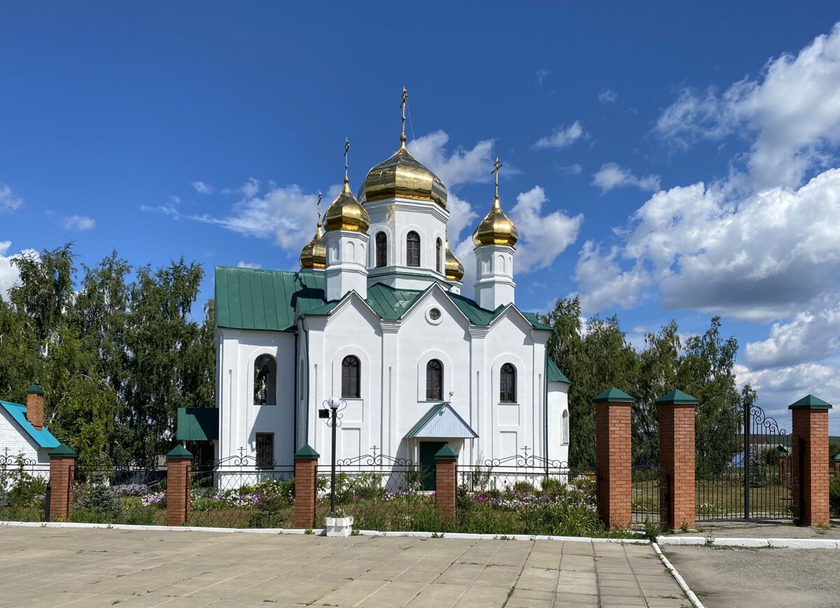 Церковь Воскресения Христова (новая), Ундоры (Ульяновский район, Ульяновская область). фасады, Вид с юго-запада