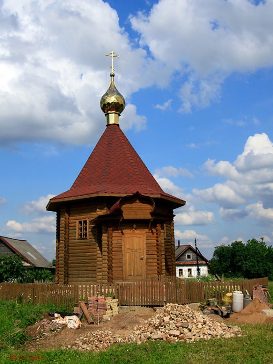 Жабны. Часовня Владимирской иконы Божией Матери. фасады