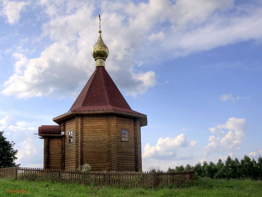 Жабны. Часовня Владимирской иконы Божией Матери. фасады