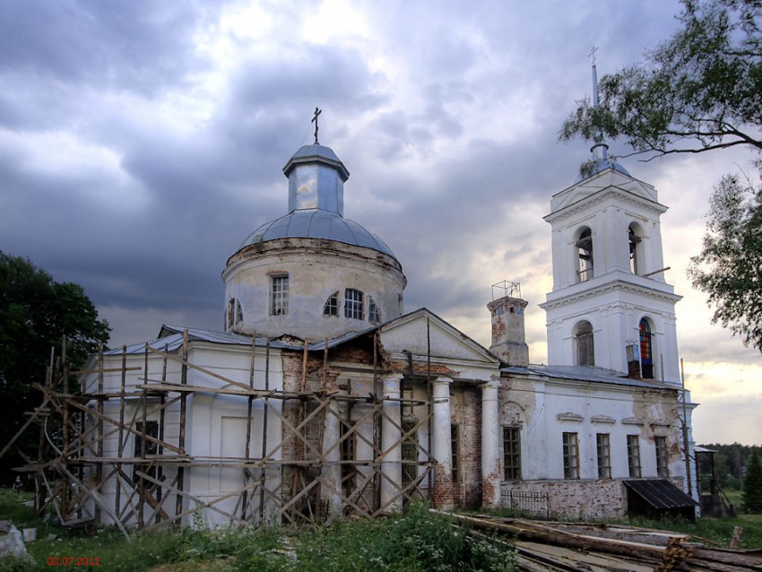 Церковь Рождества Пресвятой Богородицы, Рождество (Фировский район, Тверская область). фасады