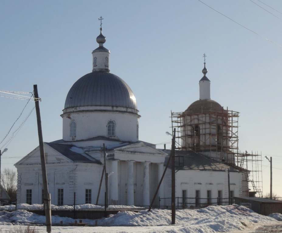 Сарминский Майдан. Церковь Николая Чудотворца. фасады