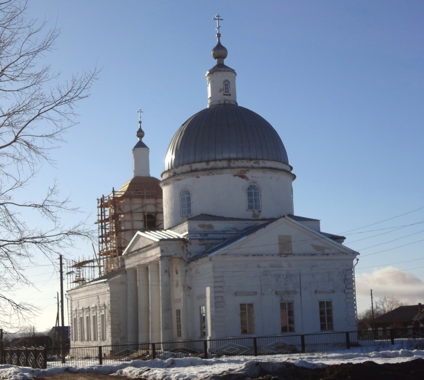 Церковь Николая Чудотворца, Сарминский Майдан (Вознесенский район, Нижегородская область). фасады
