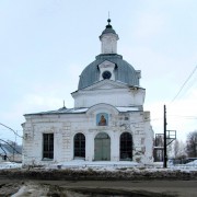 Церковь Владимирской иконы Божией Матери, северо-восточный фасад, трапезная и колокольня разрушены<br>, Криуша, Вознесенский район, Нижегородская область