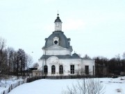 Церковь Владимирской иконы Божией Матери, юго-западный фасад, вид со стороны кладбища<br>, Криуша, Вознесенский район, Нижегородская область