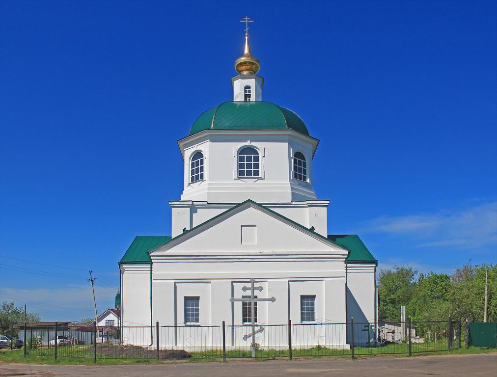 Вознесенское. Церковь Вознесения Господня. фасады, Восточный фасад