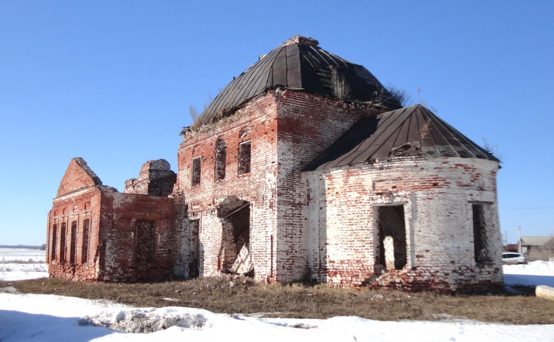 Церковь Успения Пресвятой Богородицы, Княжево (Вознесенский район, Нижегородская область). фасады