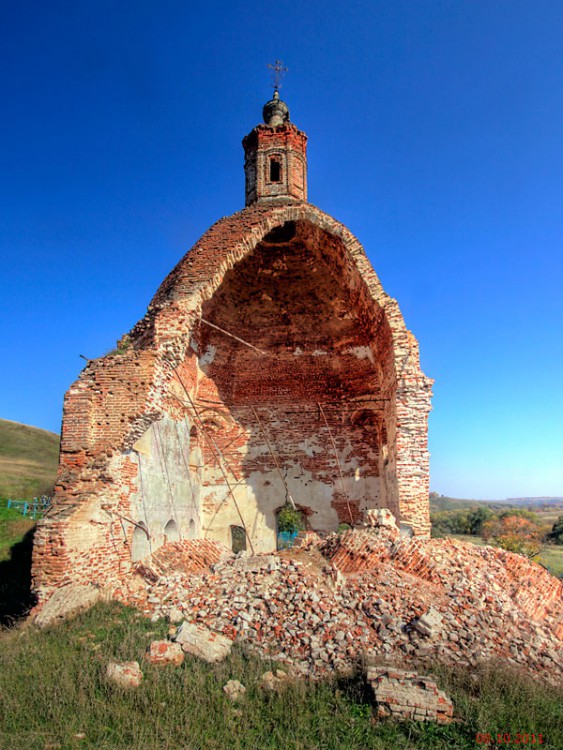 Церковь Михаила Архангела, Маслово (Ефремовский район, Тульская область). фасады