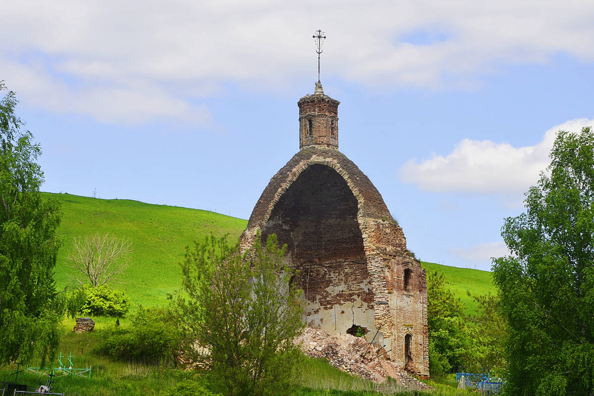 Церковь Михаила Архангела, Маслово (Ефремовский район, Тульская область). фасады