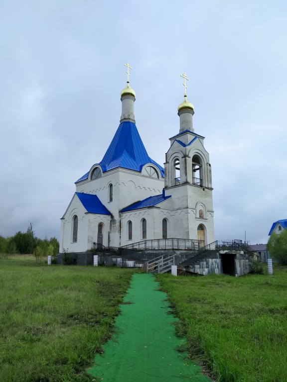 Церковь Иверской иконы Божией Матери, Трусово (Солнечногорский городской округ, Московская область). фасады, храм освящен