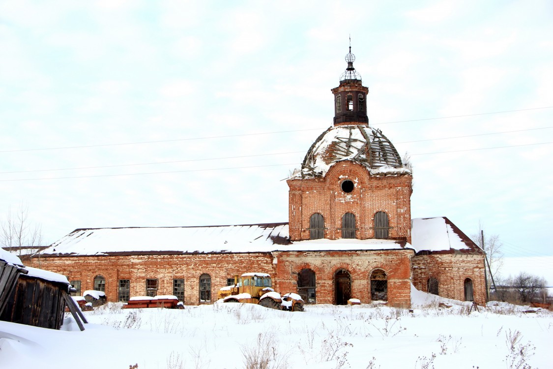 Церковь Рождества Христова, Рождественское (Богородский район, Кировская область). фасады