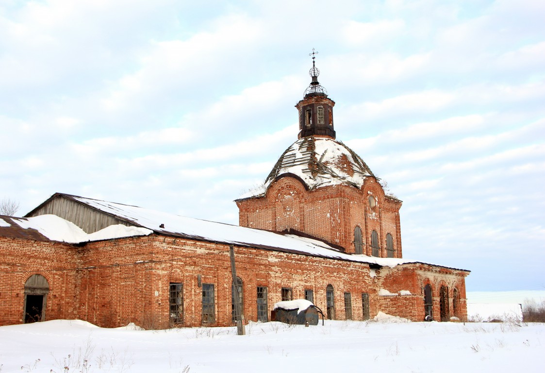 Церковь Рождества Христова, Рождественское (Богородский район, Кировская область). фасады